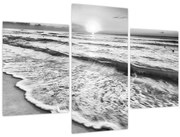 Obraz - Západ slnka pri mori (90x60 cm)