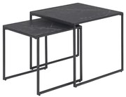 Sada konferenčných stolíkov ALMA 2 ks antracit