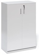 Kancelárska skrinka Houseland Prime Air 03 80 cm biela
