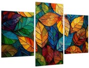 Obraz - Mozaika z listov (90x60 cm)