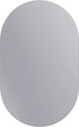 Erga Oval, oválne zrkadlo 50x80cm, ERG-V01-OVAL-5080-CL