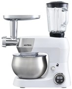 Multifunkčný kuchynský robot BestBerg BBR-1900P / 1900 W / 5 l / 12 rýchlostí / perleťová biela