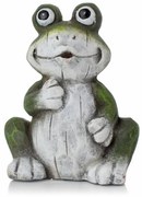 Postavička žaba 8,5x4,5x10 cm keramika