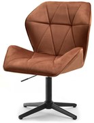 Kreslo Velma S (medená + čierna). Akcia -20%. Vlastná spoľahlivá doprava až k Vám domov. 1110475