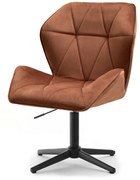 Kreslo Velma S (medená + čierna). Akcia -25%. Vlastná spoľahlivá doprava až k Vám domov. 1110475