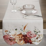 BEHÚŇ NA STÔL SUMMER2 40X140 CM KVETY