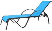 Záhradné ležadlo  Lagos modré