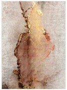 Koberec MIRO 52101.801 abstraktný, béžový / zlatý