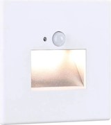 Paulmann&nbsp; 93133 - LED/1,2W Schodiskové svietidlo so senzorom EDGE 230V biela