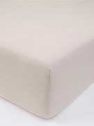 Jersey plachta s elastanom Deluxe 180 × 200 cm – prírodná