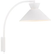 Nordlux - Nástenná lampa DIAL 1xE27/40W/230V biela