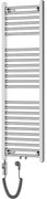 Mexen Mars, elektrické vykurovacie teleso 1200 x 400 mm, 300 W, chrómová, W110-1200-400-2300-01