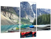 Obraz - Moraine Lake (90x60 cm)