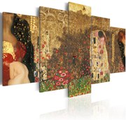 Artgeist Obraz - Klimt's muses Veľkosť: 100x50, Verzia: Standard