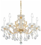 Kolarz 3149.85.3.KoT - Krištáľový luster MARIA LOUISE 5xE14/40W/230V 24K zlato