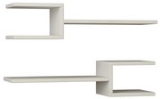 Polička Fork White, 2 ks