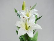 Umelá kvetina Lilie 78 cm, krémová%