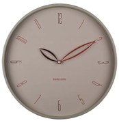 Karlsson 6012WG dizajnové nástenné hodiny béžová, pr. 40 cm