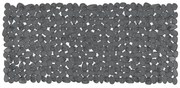 Spirella Protiskluzová podložka do vany RIVERSTONE, tmavě šedá, 75 x 36 cm