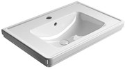 GSI GSI, CLASSIC keramické umývadlo 75x50 cm, biela ExtraGlaze, 8787111