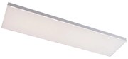 Moderný LED panel biely 100 cm vrátane LED stmievania na teplé svetlo - Ayda