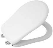 Kerasan Kerasan, RETRO WC sedátko, biela/chróm, 109001