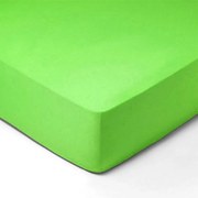 Posteľná plachta Jersey 90x200 cm Farba: 019 - Zelená