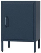 Nočný Stolík Kovový Mia Modern Dark Blue