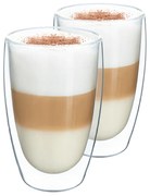 Termo poháre, set 2 ks, na latte, 450 ml, HOTCOOL TYP 2