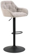 Svetlosivé otočné barové stoličky v súprave 2 ks 109 cm Brooke – Actona