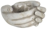Kvetináč v dizajne zopätých rukách Jointes - 18 * 16 * 9 cm