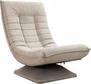 Leňoška ABERDEEN, 87x60x105cm, béžová Casaria