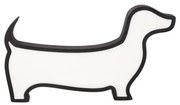 LED Detská stolná lampa DOG LED/12W/230V čierna