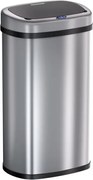 Bezdotykový Jumbo odpadkový kôš 70l strieborná USB kábel zdarma