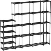 Otvorená šatníková skriňa Keeper 6.0 čierna