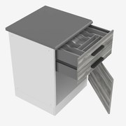 Kuchynská skrinka spodná 60 cm šuflíky TOR SDSZ60WS/0/WT/GW1/B/B1/PP