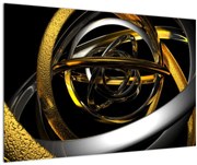 Obraz modernej abstrakcie (90x60 cm)