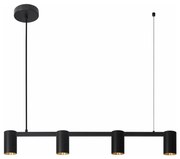 Polux Luster na lanku MARIBEL 4xGU10/10W/230V čierna SA2032
