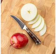 Gudaro - Damaškový kuchynský nôž na ovocie FENG 3,5", 67 vrstiev ocele, dĺžka 9,5 cm