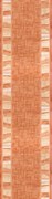 Associated Weavers, Protišmykový behúň na mieru Linea 80, šíre 67 cm, oranžová, chodba / predsieň