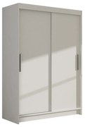 Veľká šatníková skriňa MIAMI I biela šírka 120 cm