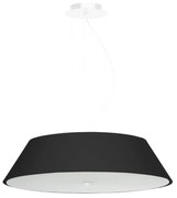 Sollux SL.0766 - Luster na lanku VEGA 5xE27/60W/230V pr. 60 cm čierna