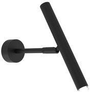 Nástenné svietidlo Monza, 1x čierne kovové tienidlo, b