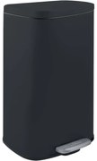 Spirella Pedálový odpadkový kôš soft-close Akira 30 l, matná čierna, 30 l