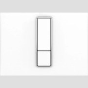 Tlačidlo Ineo Bright plast alpská biela 16.750.01