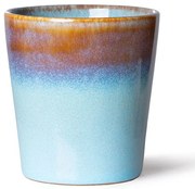 Béžový retro hrnček na kávu Coffee 70s Bark - Ø7,5*8cm / 180ml