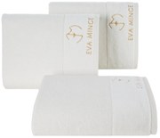 BAVLNENÝ UTERÁK EVA MINGE GAJA 50X90 CM KRÉMOVÁ