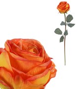 Umelá kvetina Ruža terakotová, 36 cm