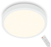 Briloner 3704-016 - LED Stmievateľné stropné svietidlo RUNA LED/22W/230V biela + DO BL1416