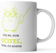 Sablio Hrnek Věř mi, jsem učitel vím co dělám - 200 ml - espresso